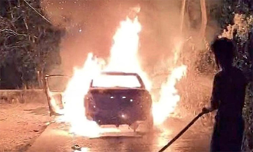 Car fire